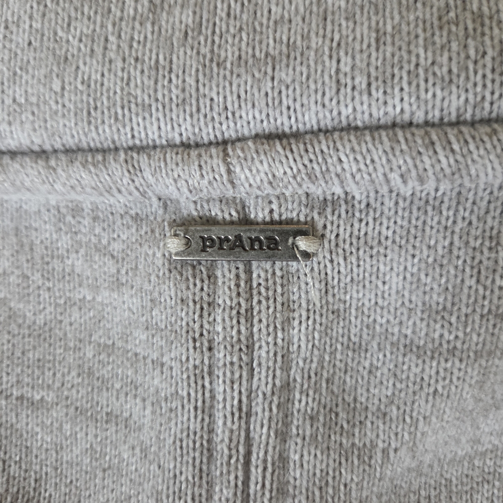 Prana Women's Tri Thermal Gray Zip-Up Jacket - Picture 6 of 9